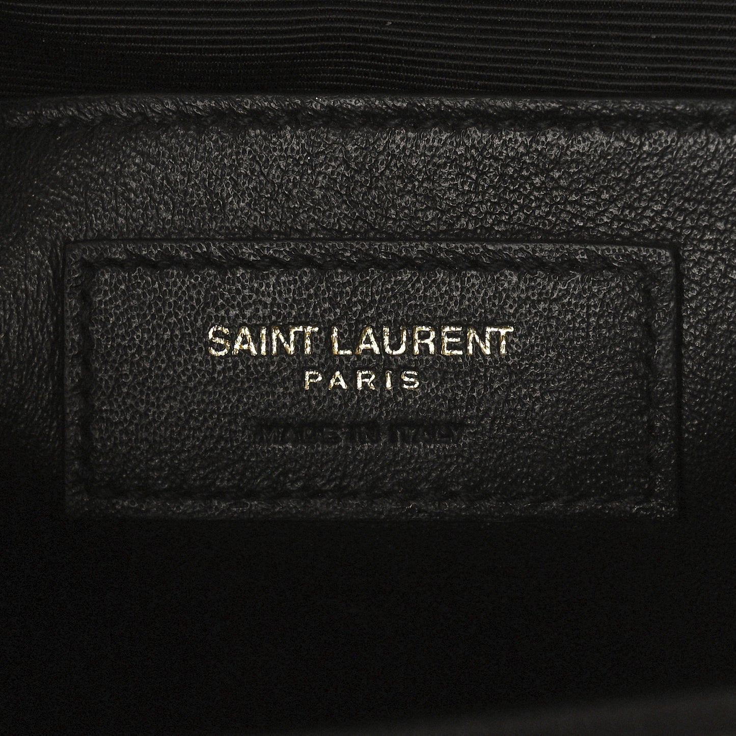 Grain De Poudre Medium Classic Monogram Kate Satchel Black