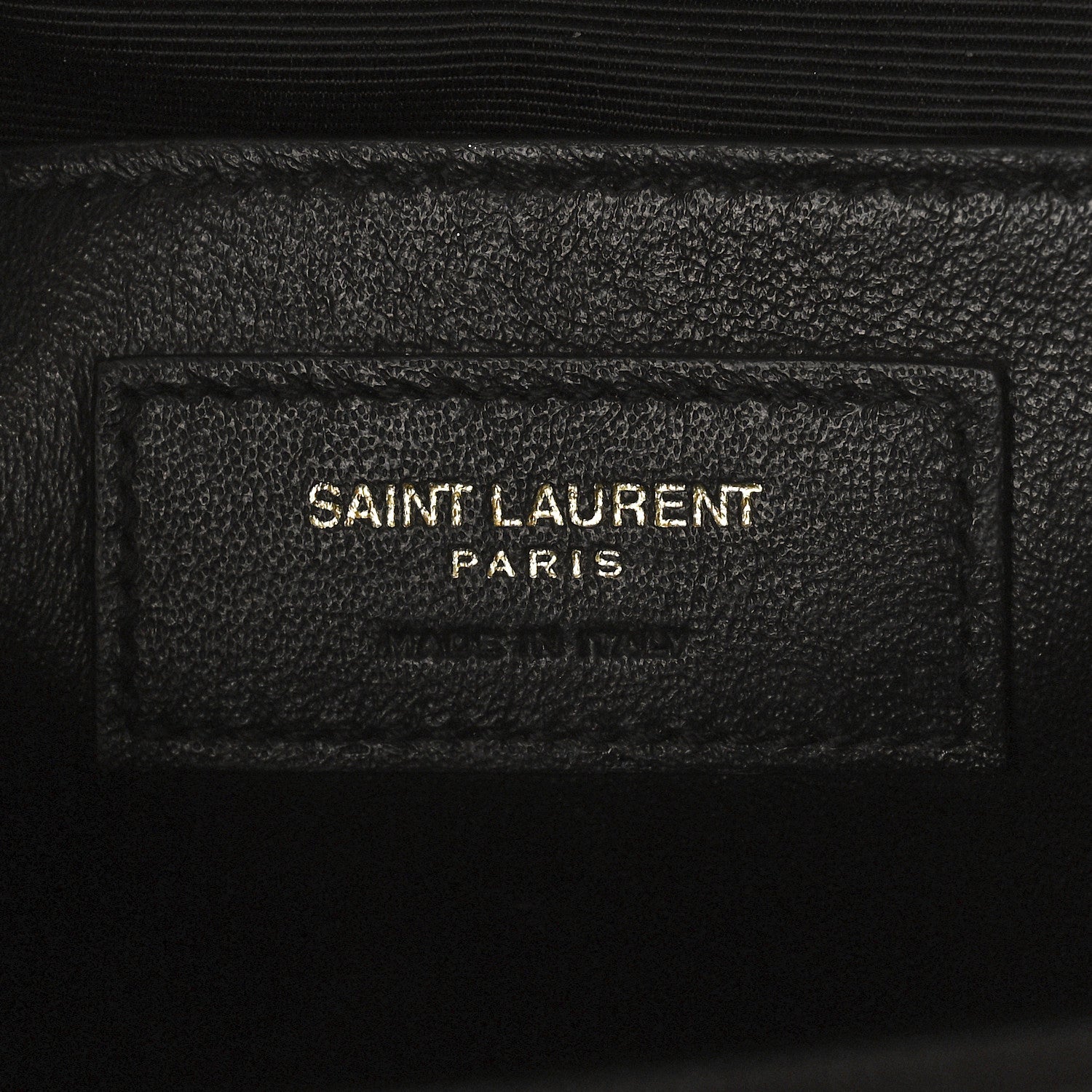 Saint Laurent Grain De Poudre Medium Classic Monogram Kate Satchel Black 6 of 8
