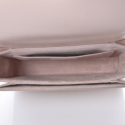 Saint Laurent Smooth Calfskin Suede Medium Bellechasse Bag Marble Pink 5 of 6