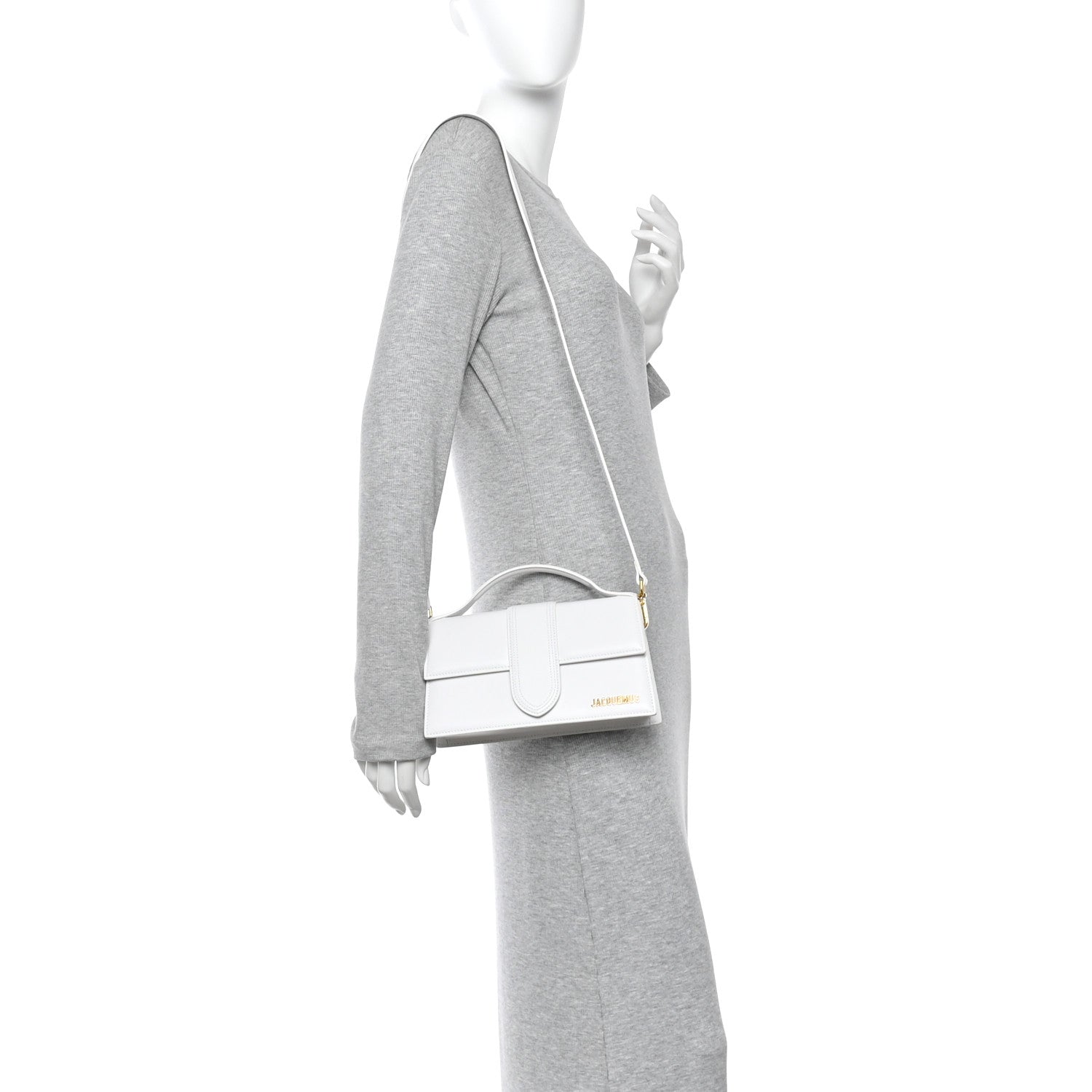 Jacquemus Smooth Calfskin Le Bambino White 2 of 15