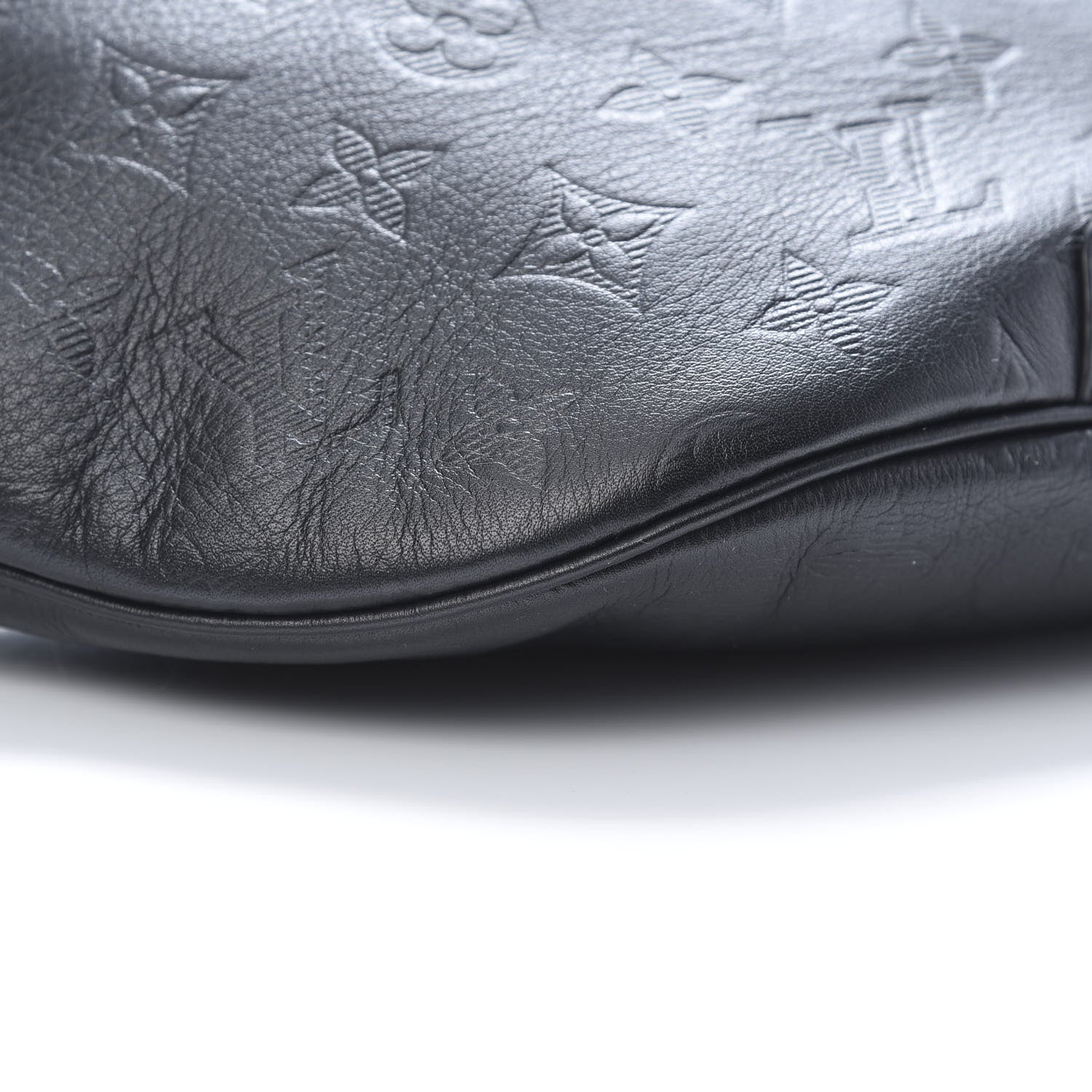 Louis Vuitton Calfskin Monogram Shadow Discovery Bumbag Black 8 of 9