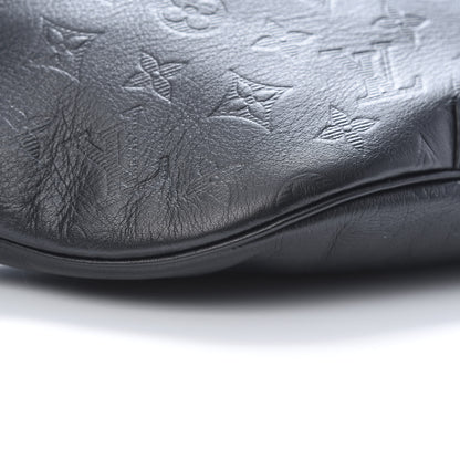 Louis Vuitton Calfskin Monogram Shadow Discovery Bumbag Black 8 of 9