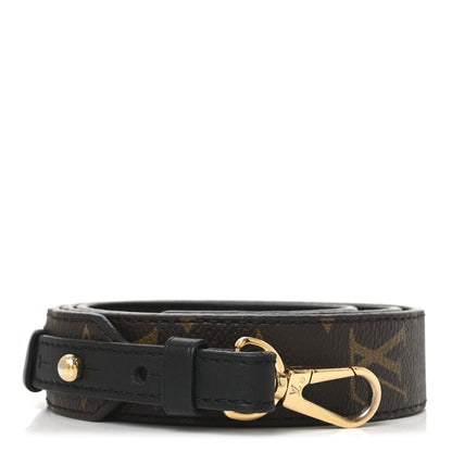 Louis Vuitton Monogram Bandouliere Shoulder Strap XL Black 1 of 5