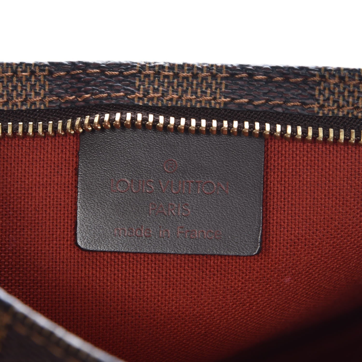 Louis Vuitton Damier Ebene Navona Pochette Accessories 7 of 8