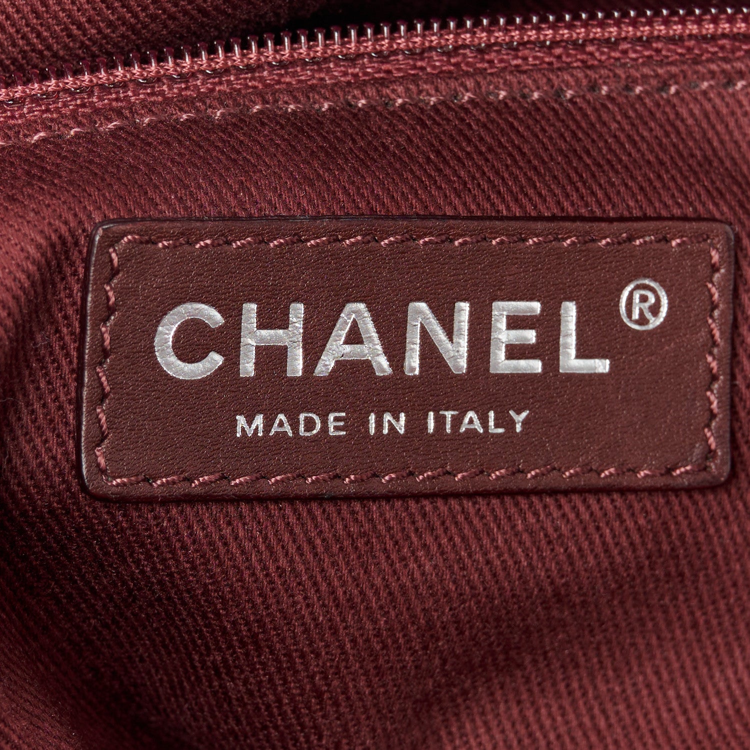 Chanel Iridescent Calfskin Quilted Large In The Mix Tote Navy 6 of 10