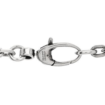 Gucci Sterling Silver Double G Pendant Necklace 3 of 4