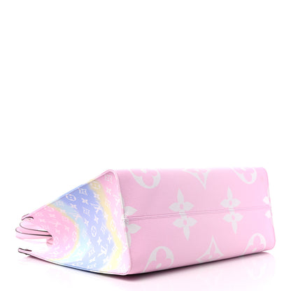 Louis Vuitton Monogram Escale Capri Onthego GM Pastel 4 of 10