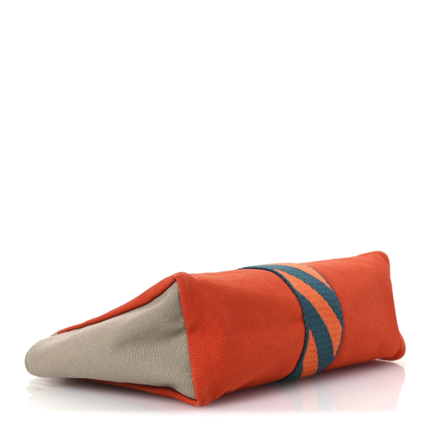 Canvas Jimetou PM Orange Feu Gris Ponce