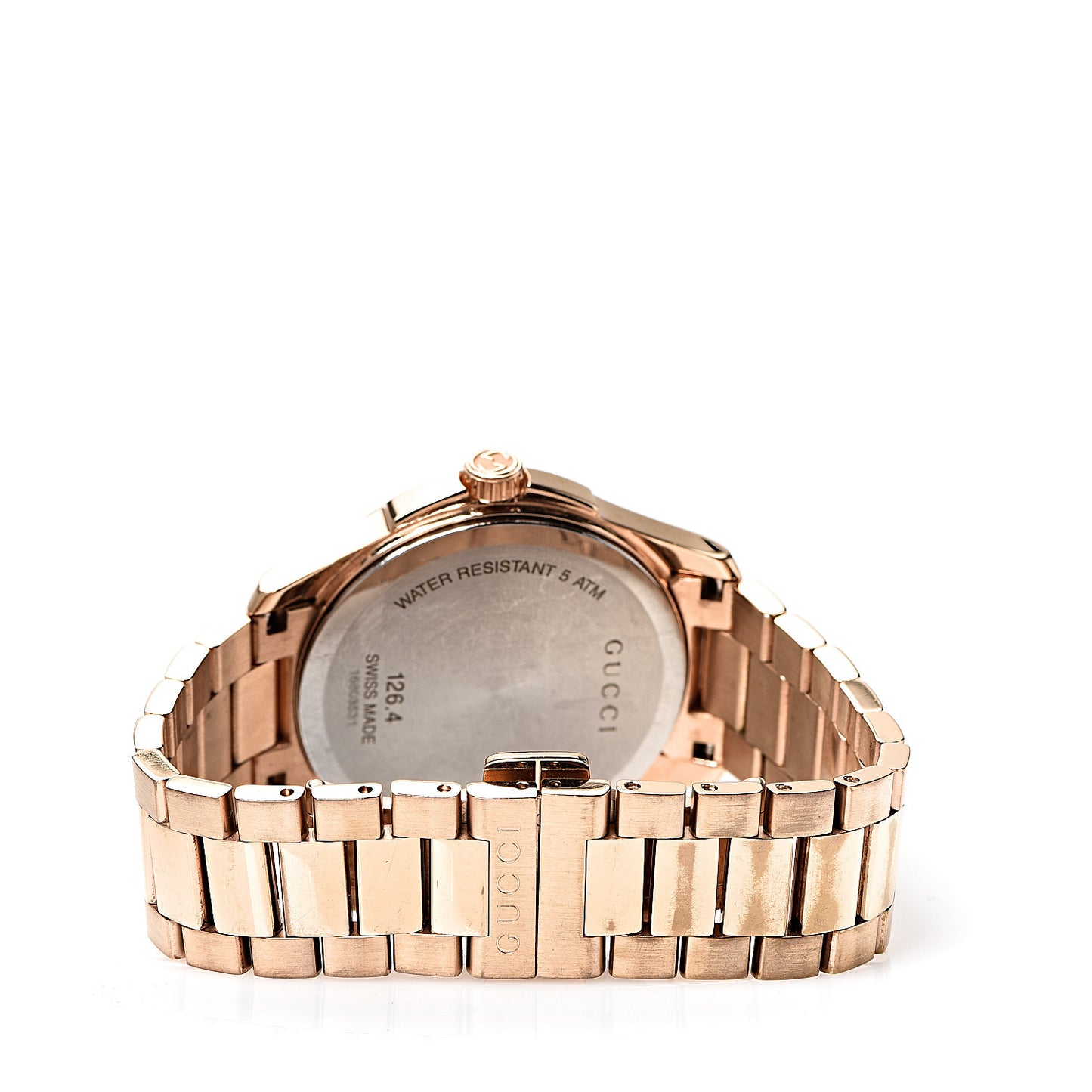 Stainless Steel 38mm G-Timeless Diamante Quartz Watch Rose
