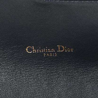 Christian Dior Oblique Saddle Chain Long Wallet Blue 7 of 10
