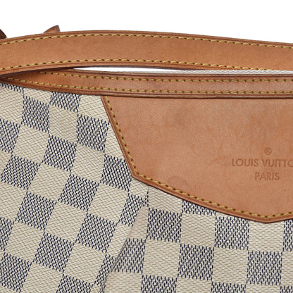 Louis Vuitton Damier Azur Siracusa MM 14 of 19