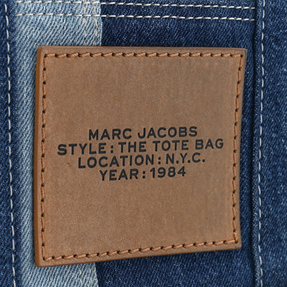 Marc Jacobs Denim Canvas Medium The Tote Bag Blue 9 of 12