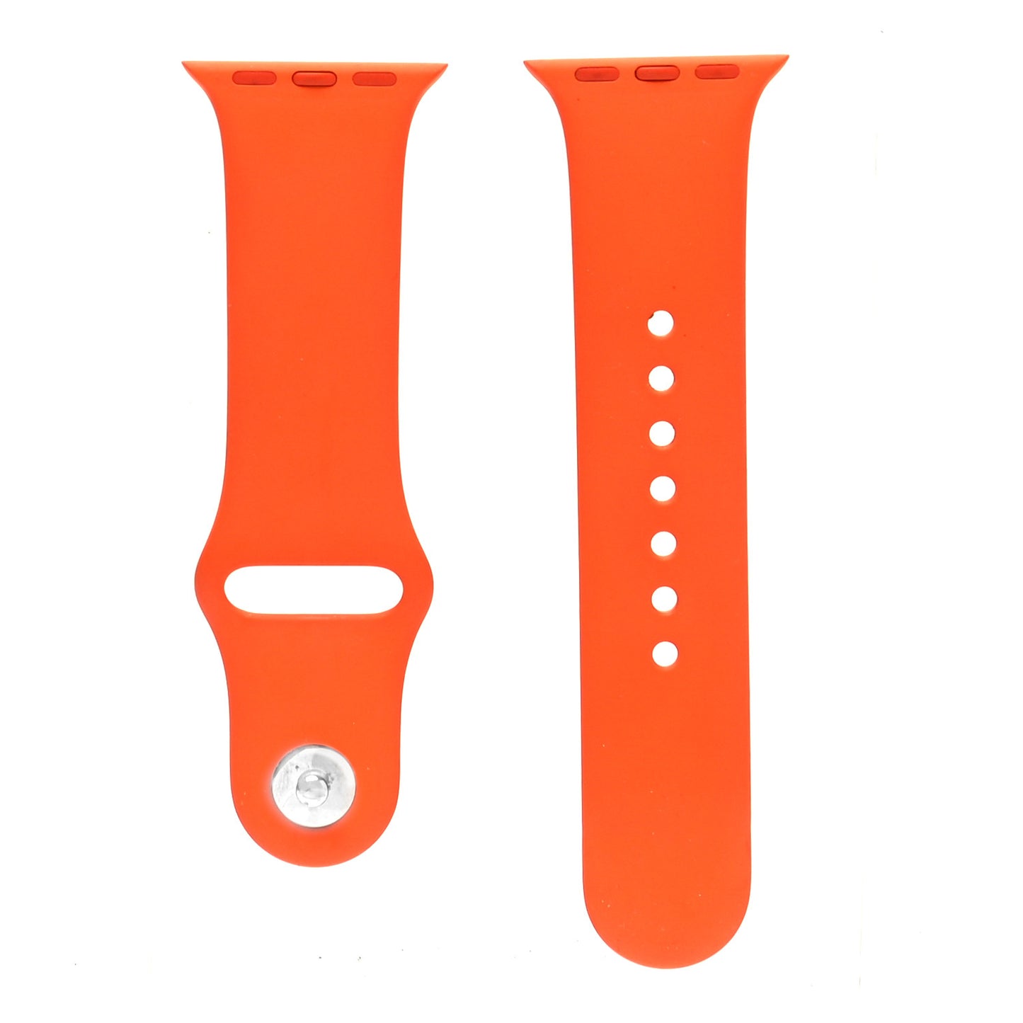 Silicone Apple Sports Watch Single Tour Band Orange