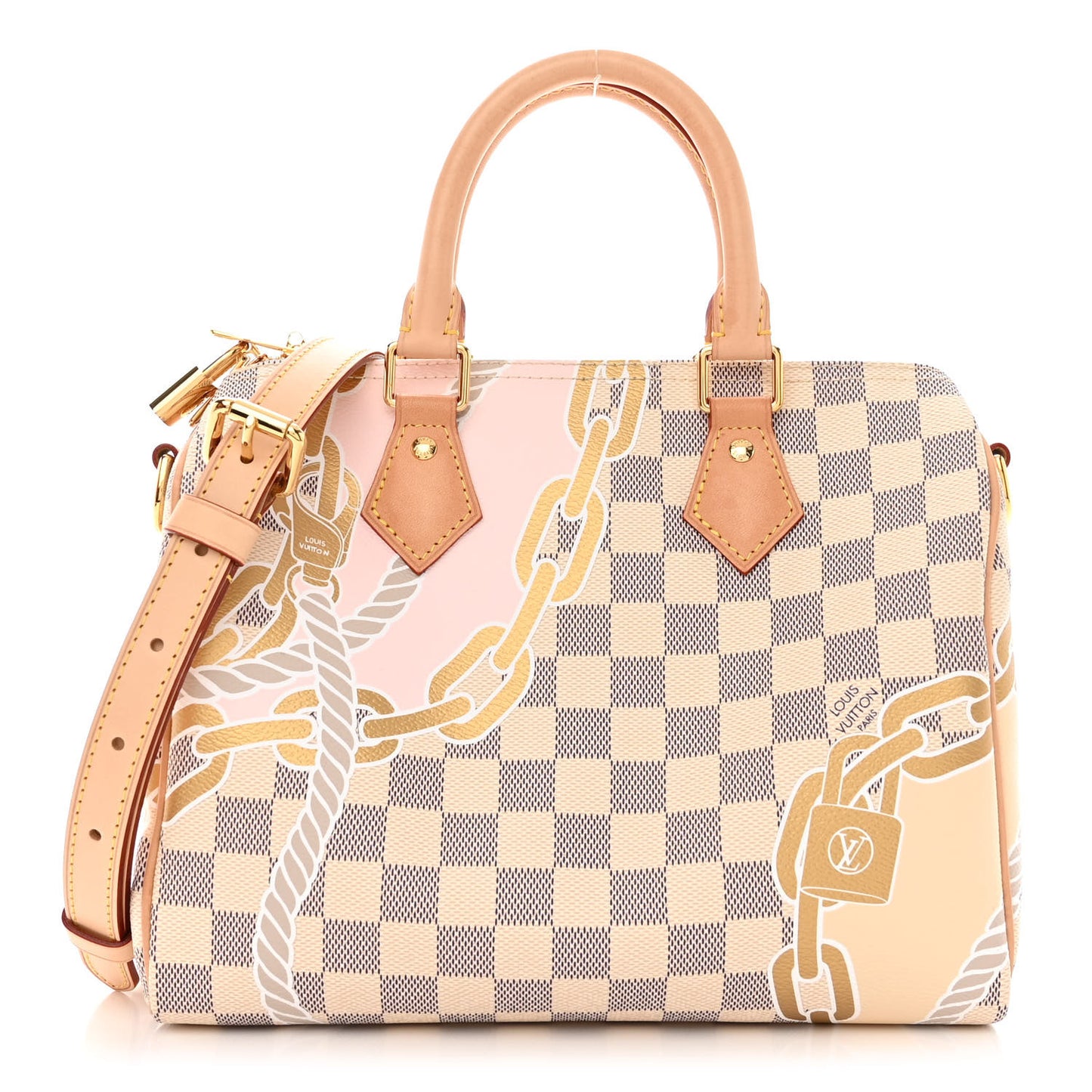 Damier Azur Nautical Speedy Bandouliere 25