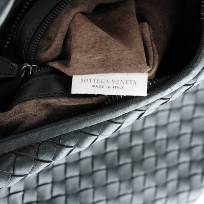 Bottega Veneta Nappa Intrecciato Medium Veneta Hobo Dark Grey 7 of 8