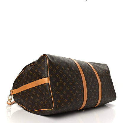 Louis Vuitton Monogram Keepall Bandouliere 60 9 of 14