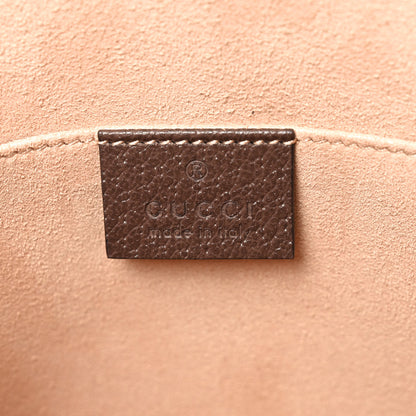 Gucci GG Supreme Monogram Web Ophidia Pouch Brown 6 of 10