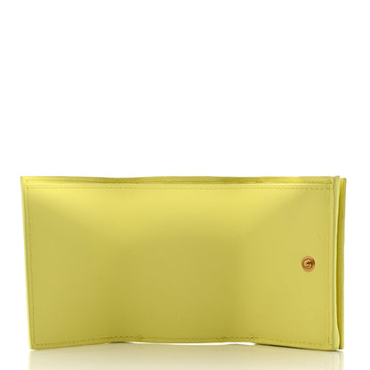 Bottega Veneta Nappa Intrecciato Trifold Wallet Kiwi 5 of 6