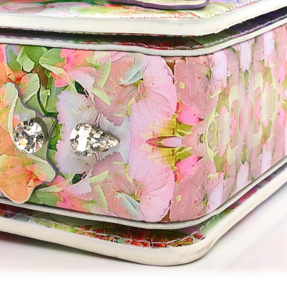 Christian Louboutin Calfskin Crystal Blooming Loubi54 Crossbody Multicolor 8 of 9