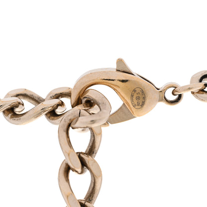 Chanel Metal Lambskin Chain Micro Bag Necklace Gold Black 5 of 6