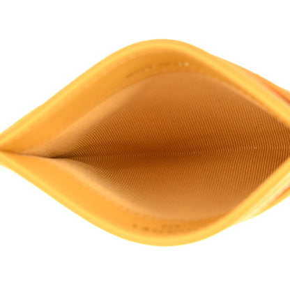 Chanel Caviar Quilted Card Holder Yellow 5 of 9