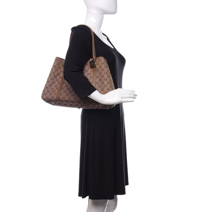 Gucci Monogram Medium Twins Tote Purple 2 of 10