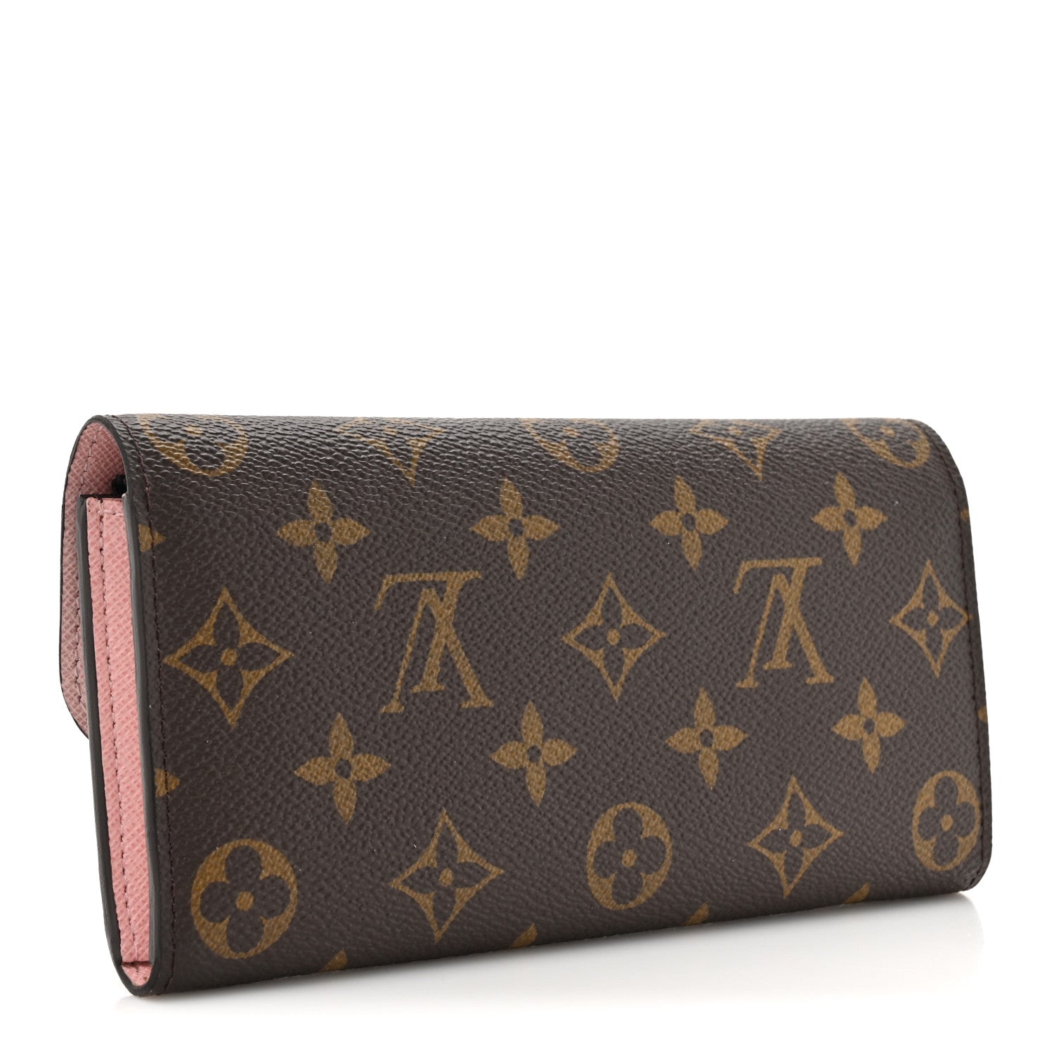 Louis Vuitton Monogram Emilie Wallet Rose Ballerine 3 of 9
