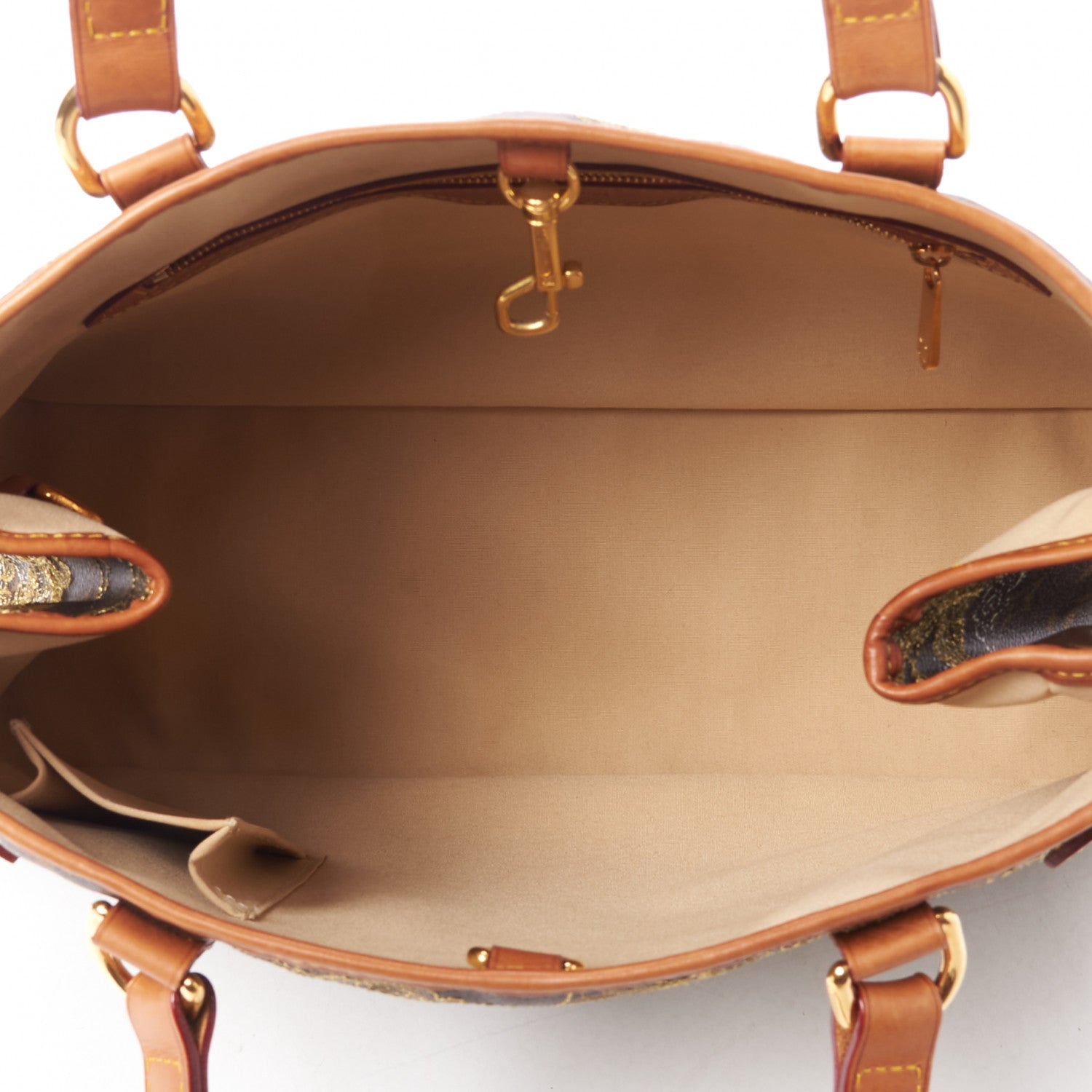 Louis Vuitton Monogram Dentelle Batignolles Horizontal Gold 5 of 8