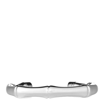Gucci Sterling Silver Bamboo Cuff Bracelet 17 1 of 6
