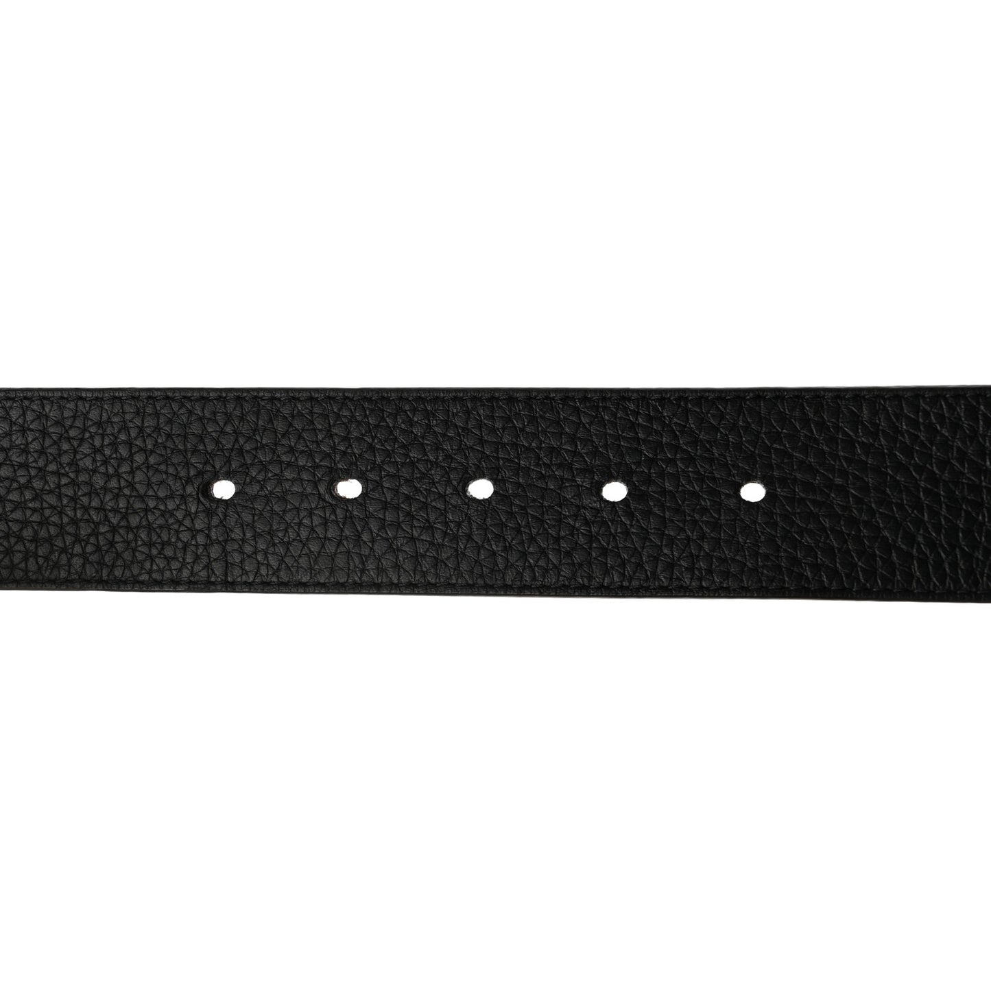 Taurillon Calfskin 30mm LV Initiales Reversible Belt 90 36 Black