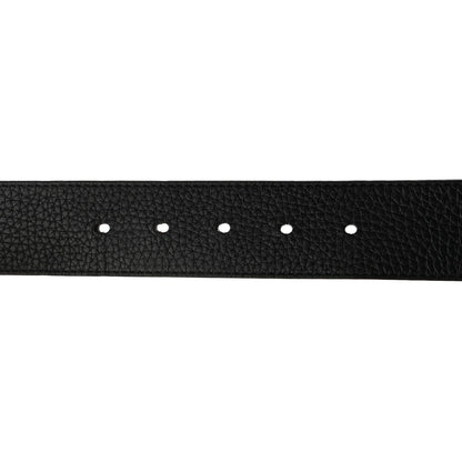 Louis Vuitton Taurillon Calfskin 30mm LV Initiales Reversible Belt 90 36 Black 7 of 10
