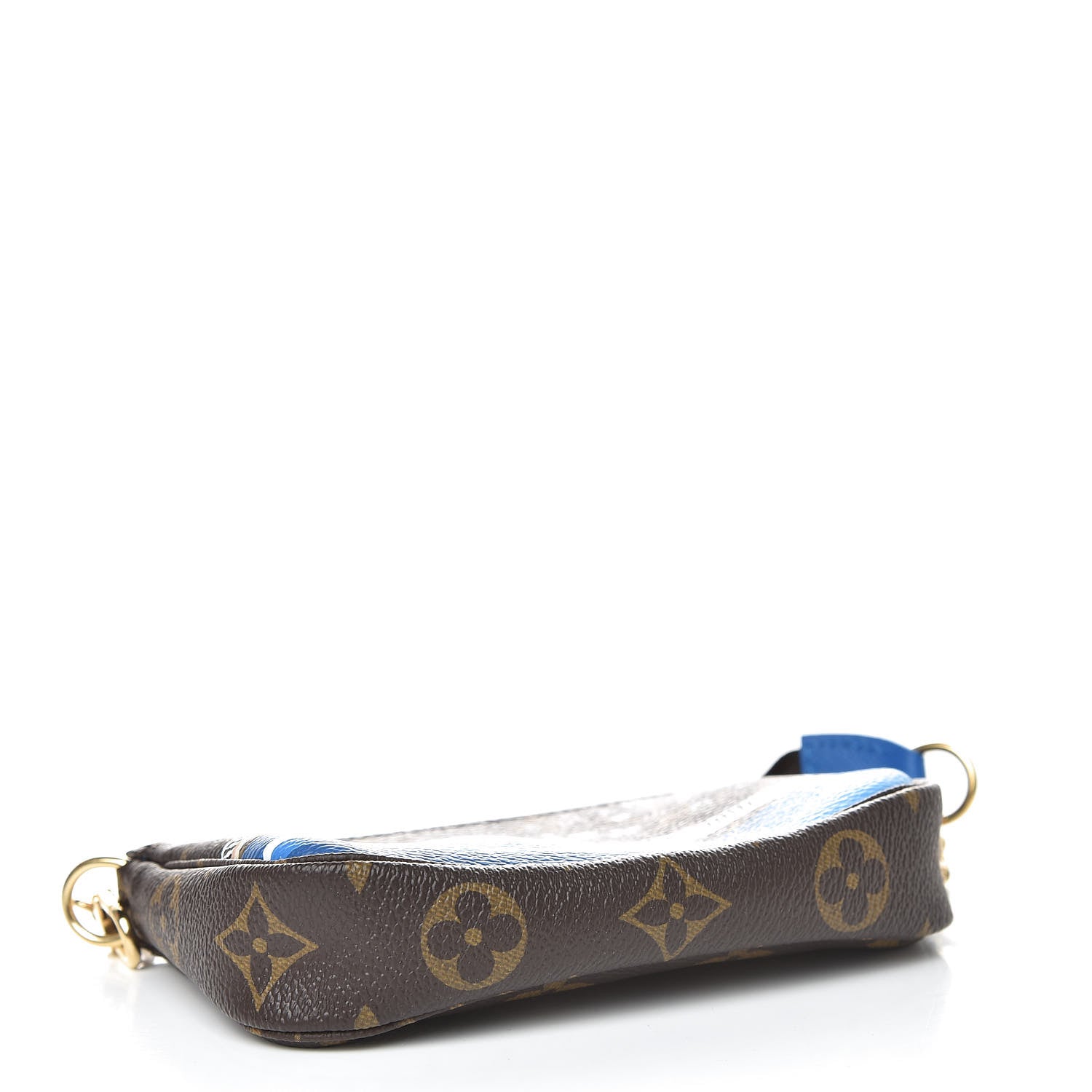 Louis Vuitton Monogram 2019 Christmas Animation Mini Venice Pochette Accessories Blue 4 of 7