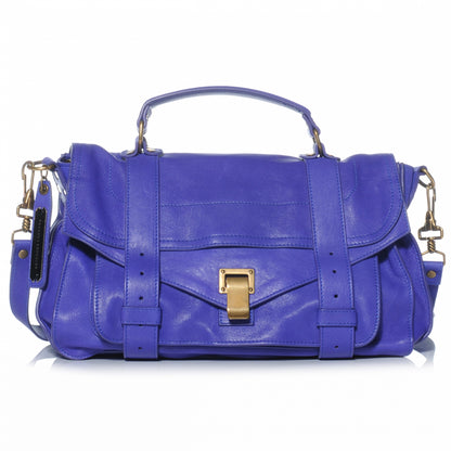 Proenza Schouler Lambskin PS1 Medium Satchel Purple Rain 1 of 8