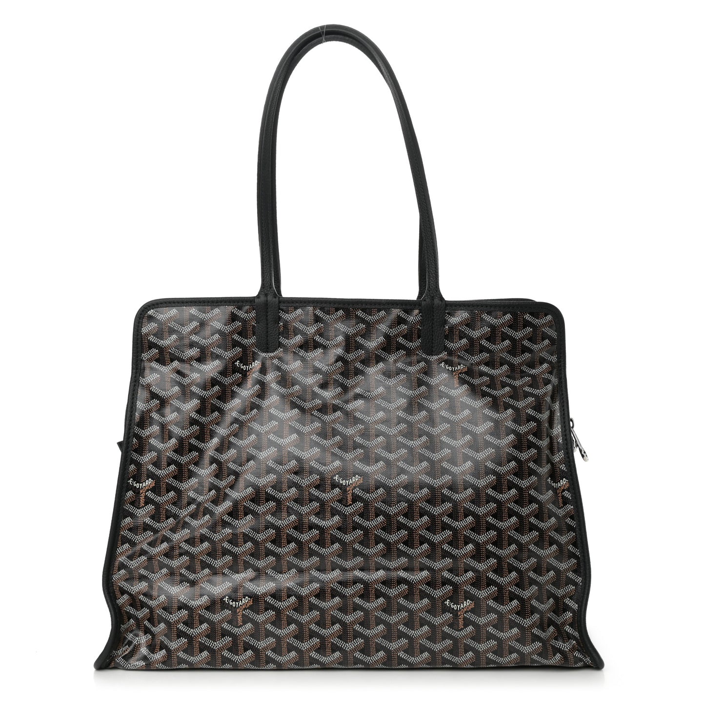Goyardine Sac Hardy Pet Carrier PM Black