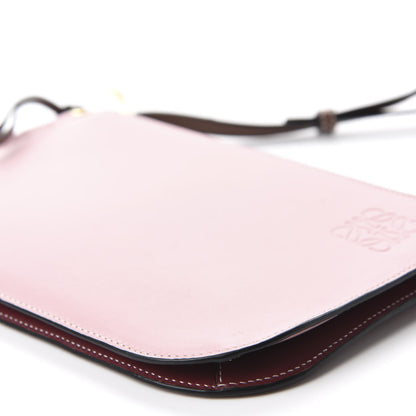 Loewe Calfskin Gate Double Zip Pouch Crossbody Pastel Pink 7 of 9
