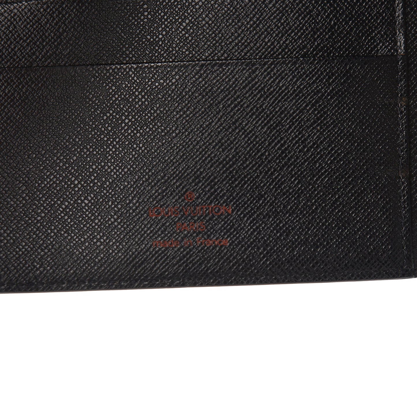 Epi Medium Ring Agenda Cover Black