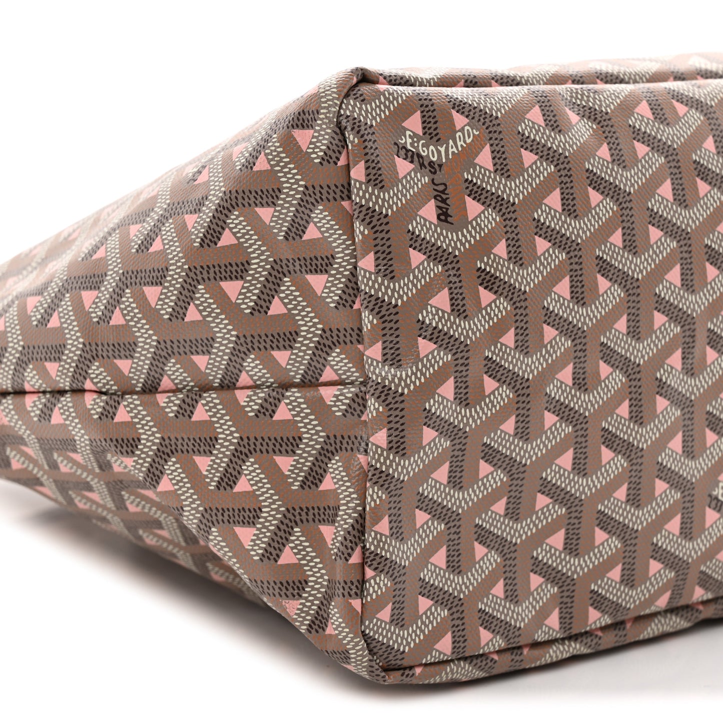 Goyardine Saint Louis Claire Voie PM Grege Powder Pink