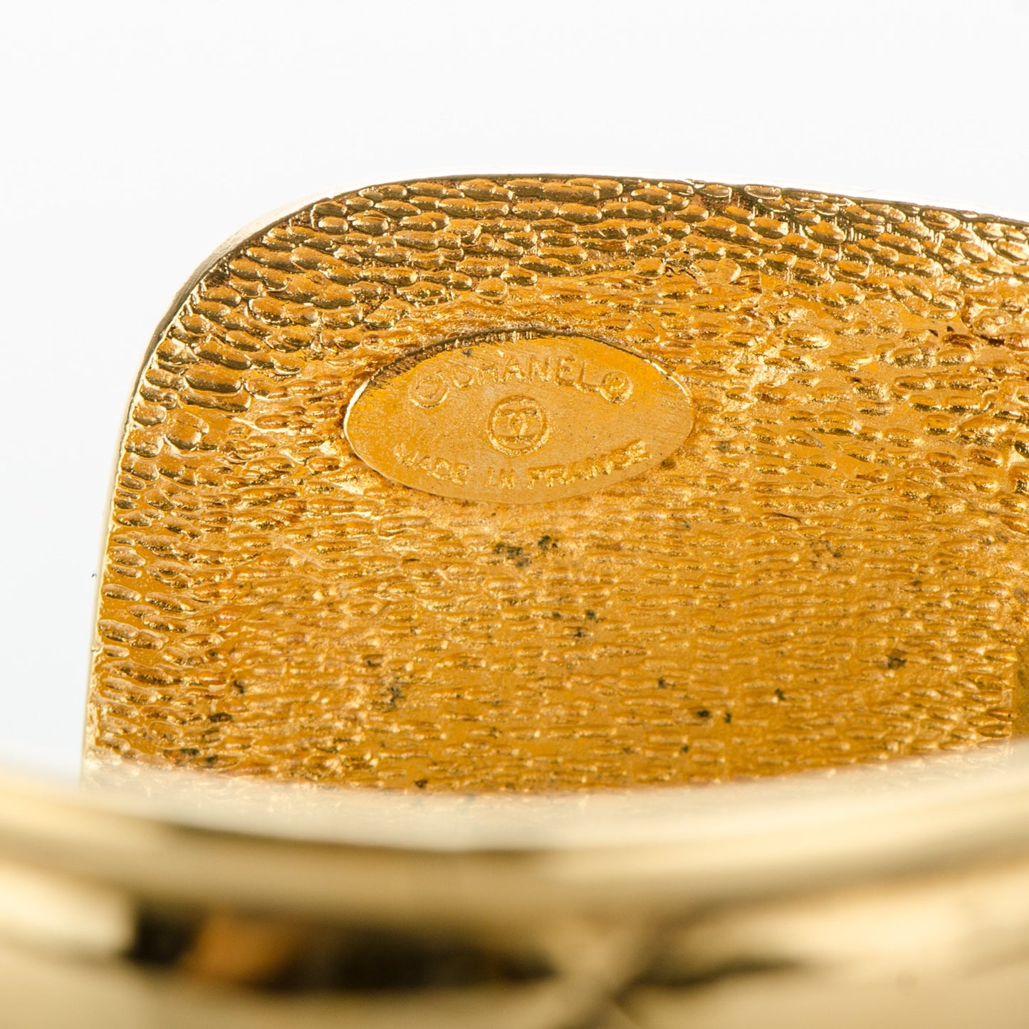 Quilted Cut Out Cuff Gold