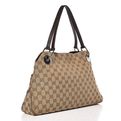 Gucci Monogram Medium Eclipse Shoulder Bag Dark Brown 3 of 12