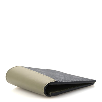 Louis Vuitton Monogram Eclipse Slender Wallet Khaki Green 4 of 10