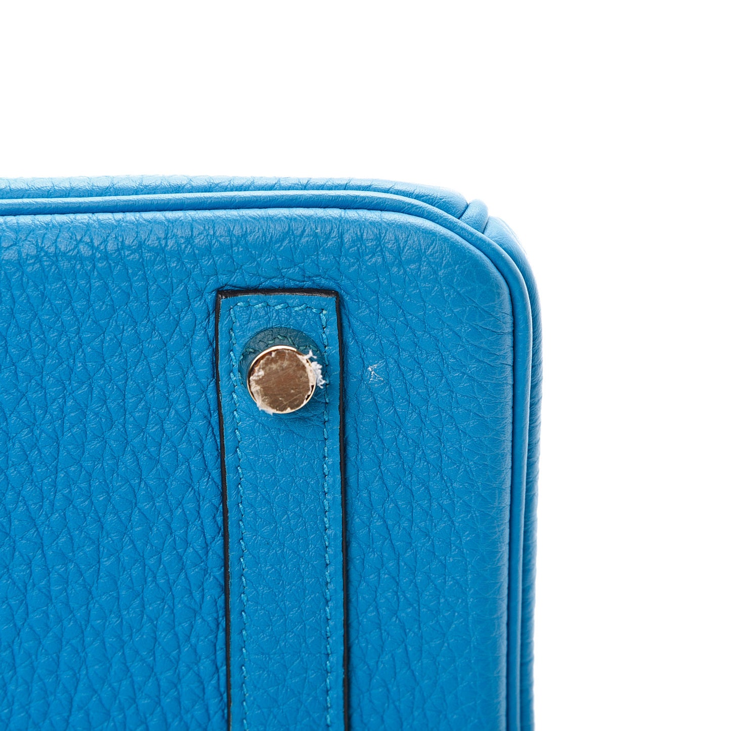 Togo Birkin 25 Bleu Zanzibar
