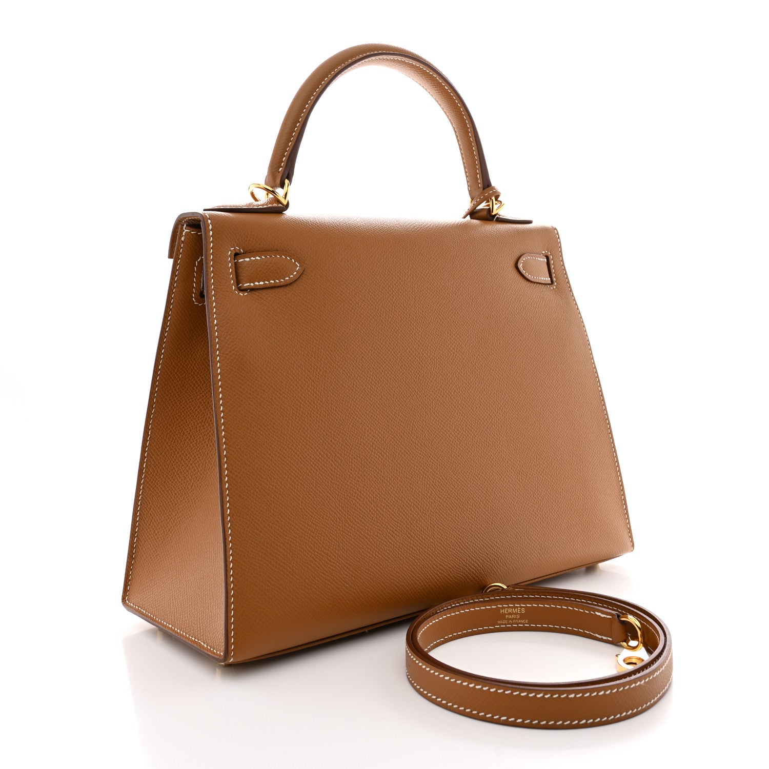 Hermes Epsom Kelly Sellier 28 Gold 2 of 10
