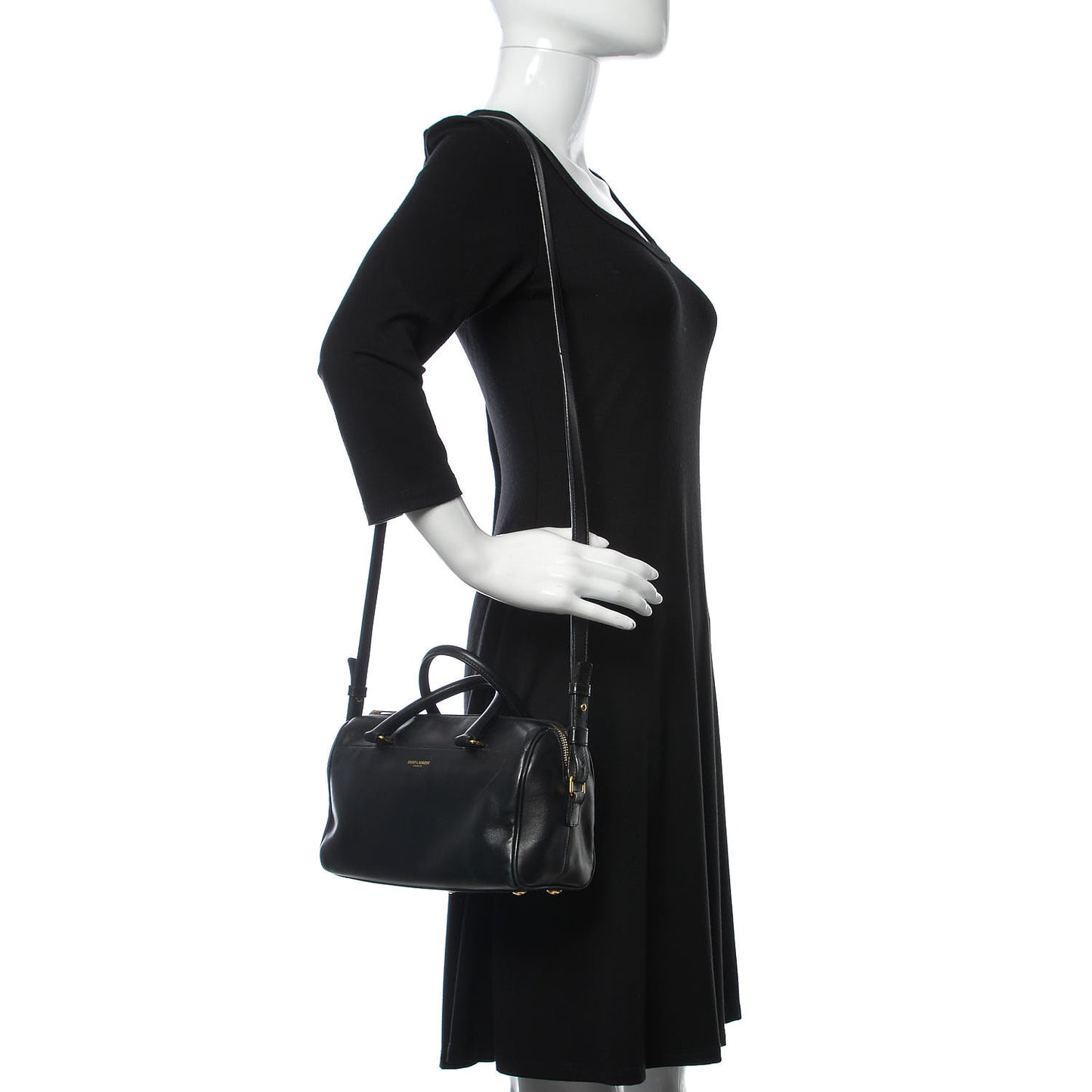 Calfskin Classic Baby Duffle Black