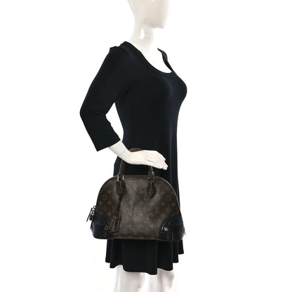 Louis Vuitton Shiny Monogram Alma PM Black 2 of 8