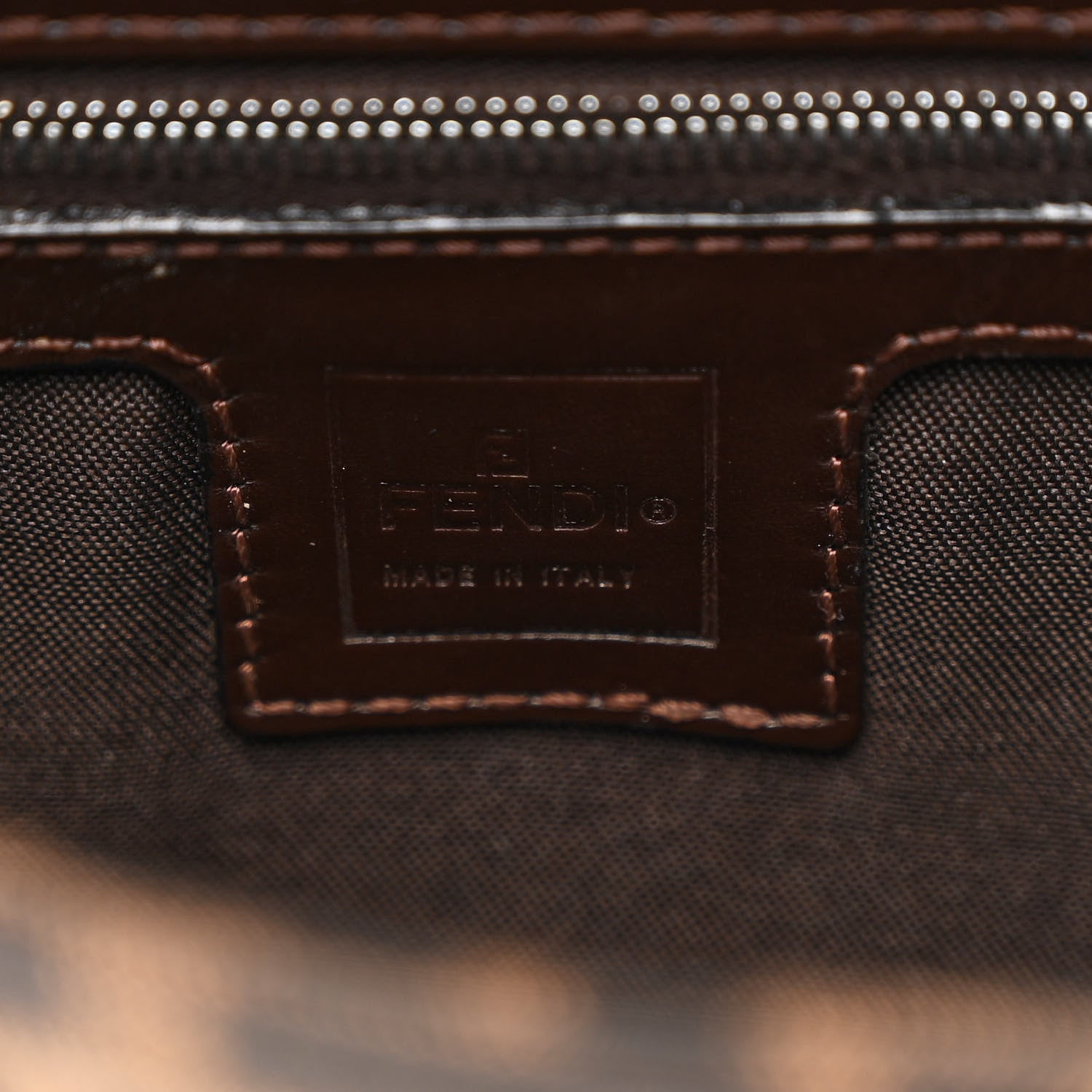 Fendi Zucca Baguette Tobacco 6 of 11