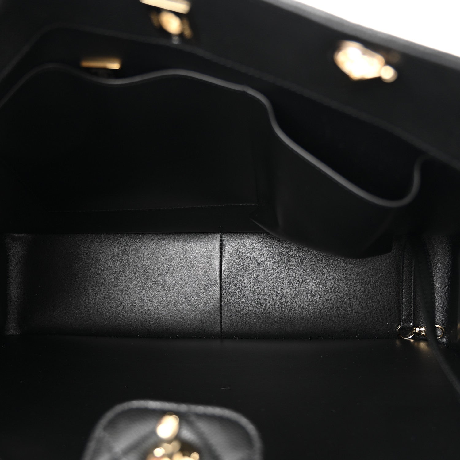 Chanel Caviar Quilted Large Shopping Tote Black 5 of 11