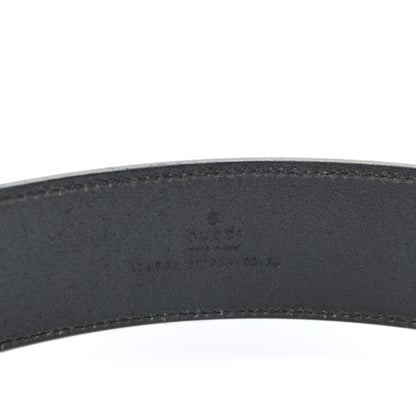 Gucci Calfskin Interlocking G 40mm Belt 90 36 Black 3 of 5