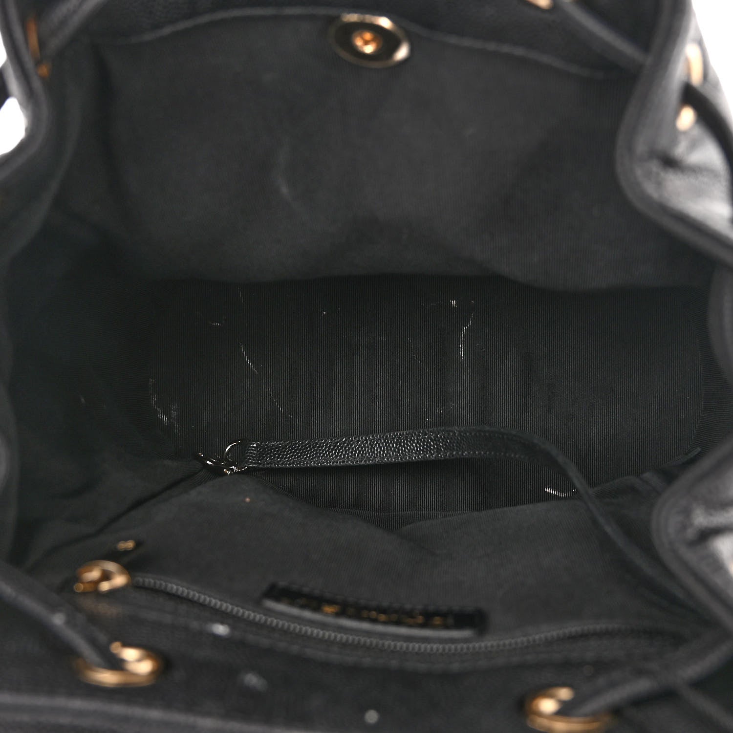 Chanel Caviar Quilted Backpack Bag Black 5 of 9