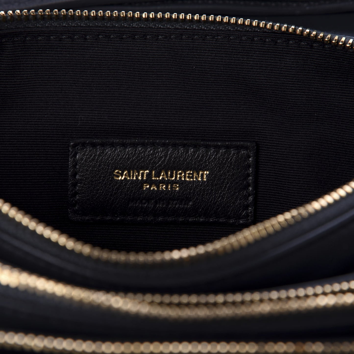 Lambskin Diamond Quilted Monogram Angie Chain Bag Dark Smog