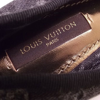 Louis Vuitton Denim Pumps Black 36 7 of 9